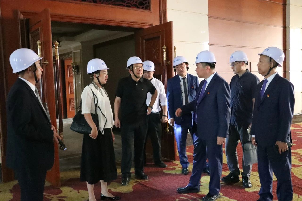 省k1体育集团向导率队赴总府（四川）宾馆调研