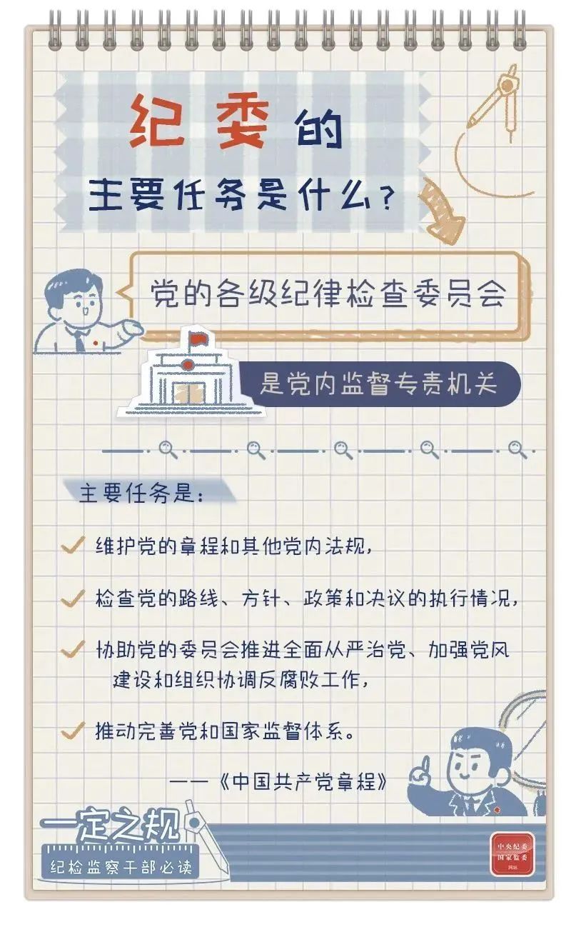 一定之规：：：纪委的主要使命是什么？