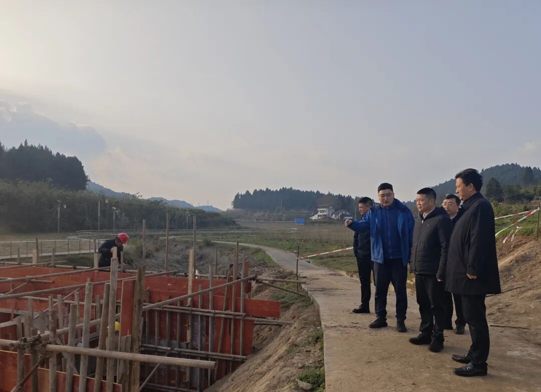 集团党委书记、、、董事长游勇率队赴南充市嘉陵区调研驻村帮扶事情